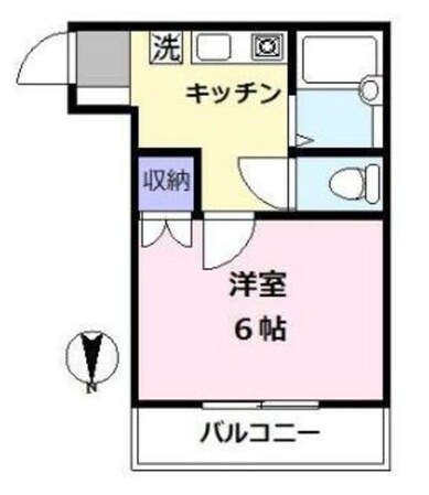 ルシアン多摩の物件間取画像